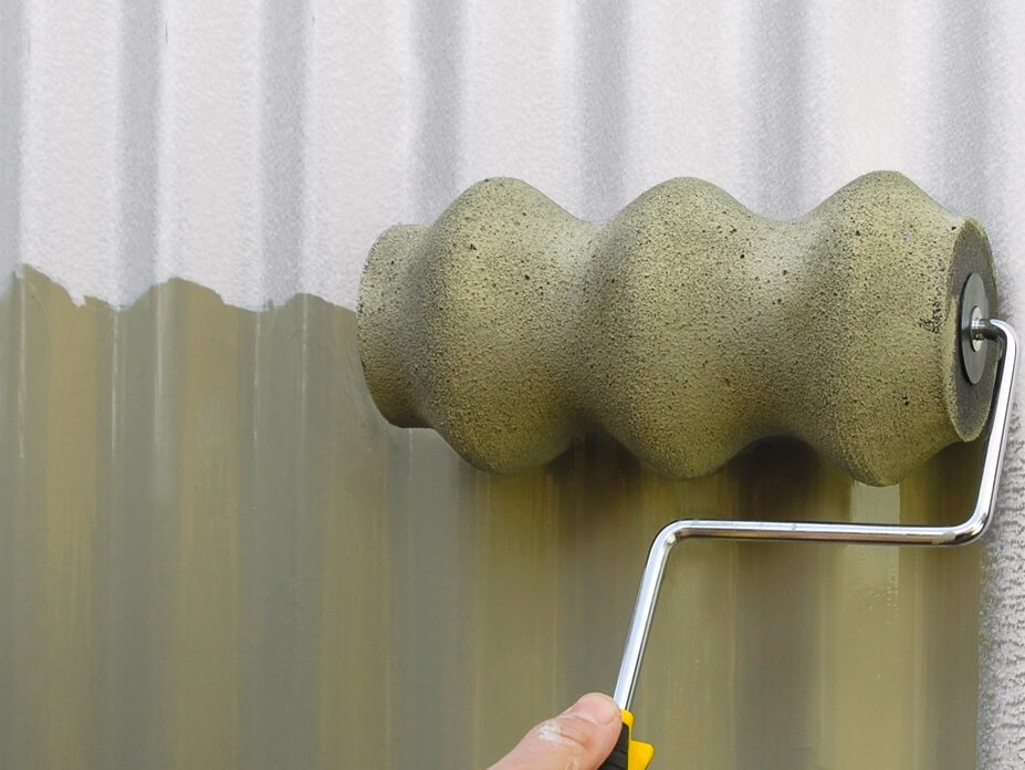 Painting Corrugated Metals